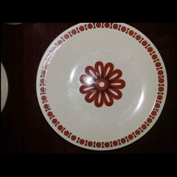 Vintage Porcelain Daisy Mod Tea China Set - Picture 5 of 9